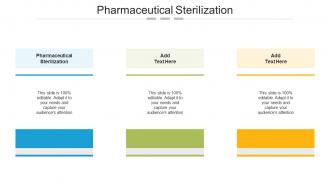 Pharmaceutical Sterilization Ppt Powerpoint Presentation Inspiration Outfit Cpb
