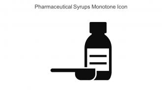Pharmaceutical Syrups Monotone Icon In Powerpoint Pptx Png And Editable Eps Format
