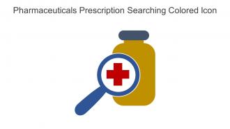 Pharmaceuticals Prescription Searching Colored Icon In Powerpoint Pptx Png And Editable Eps Format