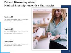 Pharmacist Customer Conversation Drugstore Medicines Dealing