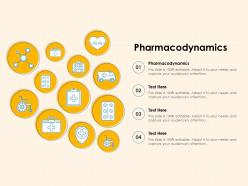 Pharmacodynamics ppt powerpoint presentation summary infographics