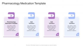 Pharmacology Medication Template In Powerpoint And Google Slides Cpb