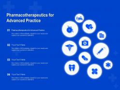 Pharmacotherapeutics for advanced practice ppt powerpoint presentation professional images
