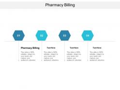 Pharmacy billing ppt powerpoint presentation infographics templates cpb