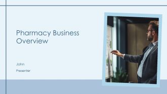 Pharmacy Business Overview PPT PowerPoint AT