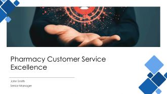 Pharmacy Customer Service Excellence PPT Structure AT