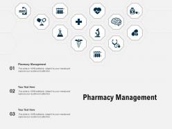 Pharmacy management ppt powerpoint presentation summary layouts