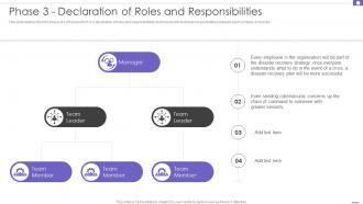Phase 3 Declaration Of Roles And Responsibilities DRP Ppt Powerpoint Presentation File Tips