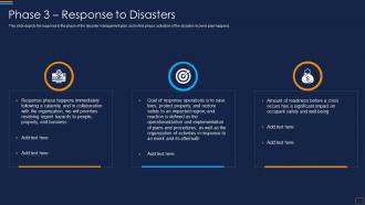 Phase 3 Response To Disasters Disaster Recovery Implementation Plan