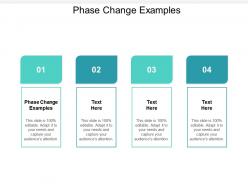 Phase change examples ppt powerpoint presentation show information cpb