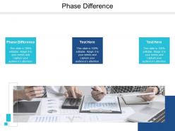 Phase difference ppt powerpoint presentation examples cpb