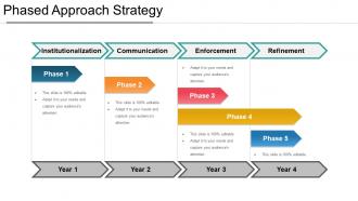 Phased approach strategy powerpoint slide