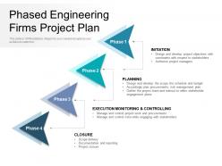 Phased engineering firms project plan
