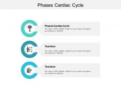 Phases cardiac cycle ppt powerpoint presentation pictures visual aids cpb