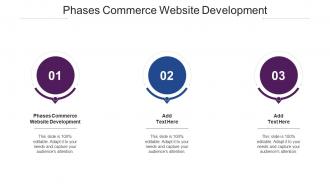 Phases Commerce Website Development In Powerpoint And Google Slides Cpb