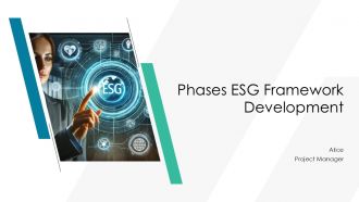 Phases ESG Framework Development PPT Graphics AT