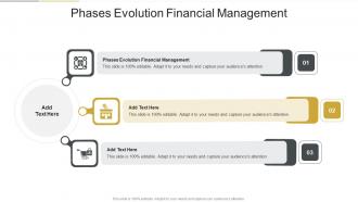 Phases Evolution Financial Management In Powerpoint And Google Slides Cpb