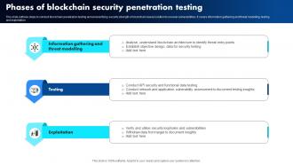 Phases Of Blockchain Security Penetration Testing