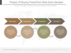 Phases Of Buying Powerpoint Slide Deck Samples