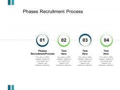 Phases recruitment process ppt powerpoint presentation summary design inspiration cpb