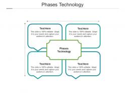 Phases technology ppt powerpoint presentation model outfit cpb