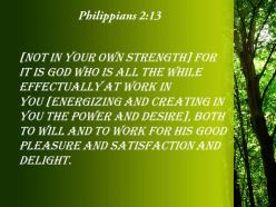 Philippians 2 13 god who works in you powerpoint church sermon