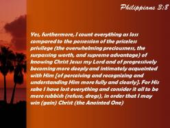 Philippians 3 8 the surpassing worth powerpoint church sermon