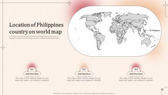 Philippines Maps Powerpoint Ppt Template Bundles Compatible Multipurpose