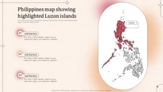 Philippines Maps Powerpoint Ppt Template Bundles Designed Multipurpose