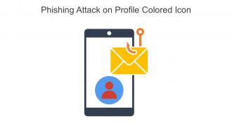Phishing Attack On Profile Colored Icon In Powerpoint Pptx Png And Editable Eps Format