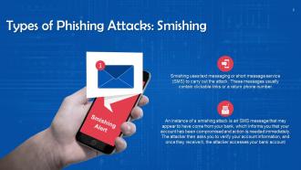 Phishing Attack Types In Cyber Attack Training Ppt Good Content Ready