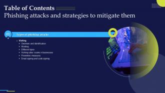 Phishing Attacks And Strategies To Mitigate Them V2 For Table Of Contents