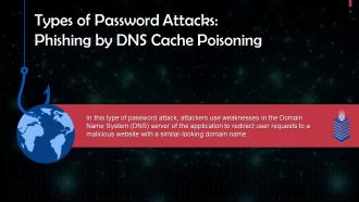 Phishing Password Attack By DNS Cache Poisoning Training Ppt