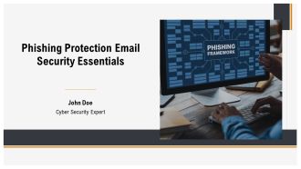Phishing Protection Email Security Essentials PPT Information AT