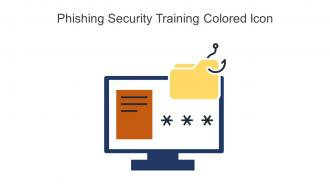 Phishing Security Training Colored Icon In Powerpoint Pptx Png And Editable Eps Format
