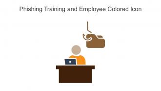 Phishing Training And Employee Colored Icon In Powerpoint Pptx Png And Editable Eps Format