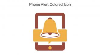 Phone Alert Colored Icon In Powerpoint Pptx Png And Editable Eps Format