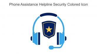 Phone Assistance Helpline Security Colored Icon In Powerpoint Pptx Png And Editable Eps Format