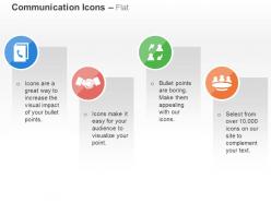 Phone business deal communication team management ppt icons graphics