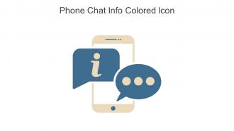 Phone Chat Info Colored Icon In Powerpoint Pptx Png And Editable Eps Format