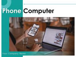 Phone Computer Smartphone Together Table Keyboard