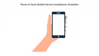 Phone In Hand Mobile Device Smartphone Illustration