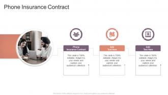 Phone Insurance Contract In Powerpoint And Google Slides Cpb