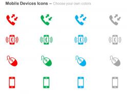 Phone mobile mouse tele communication ppt icons graphics