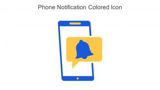 Phone Notification Colored Icon In Powerpoint Pptx Png And Editable Eps Format