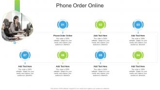Phone Order Online In Powerpoint And Google Slides Cpb