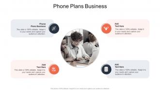 Phone Plans Business In Powerpoint And Google Slides Cpb
