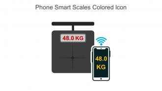 Phone Smart Scales Colored Icon In Powerpoint Pptx Png And Editable Eps Format