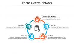 Phone system network ppt powerpoint presentation file gallery cpb