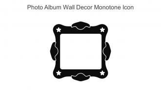 Photo Album Wall Decor Monotone Icon In Powerpoint Pptx Png And Editable Eps Format